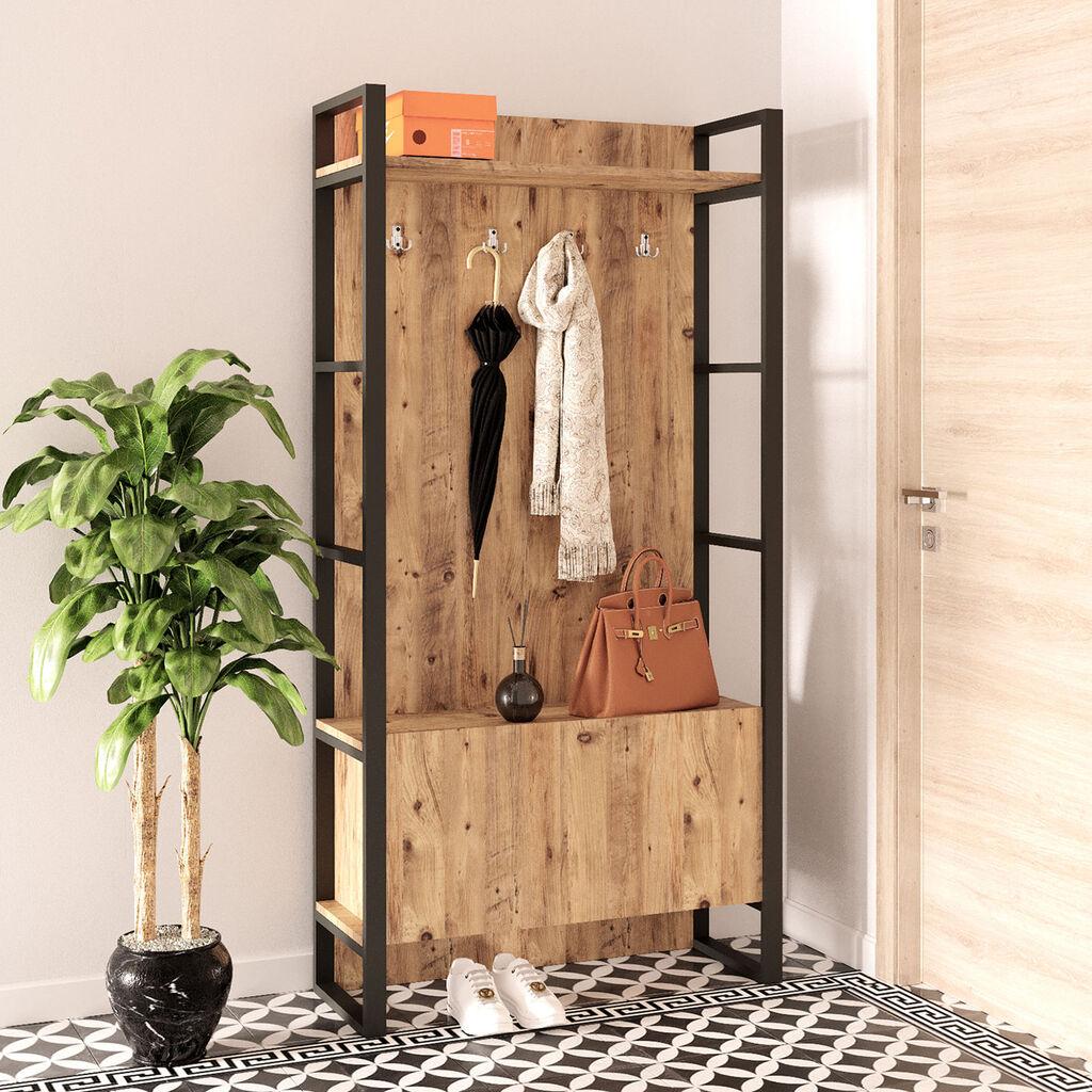 Полица за чевли Hanah Home 90x180x34 см беж