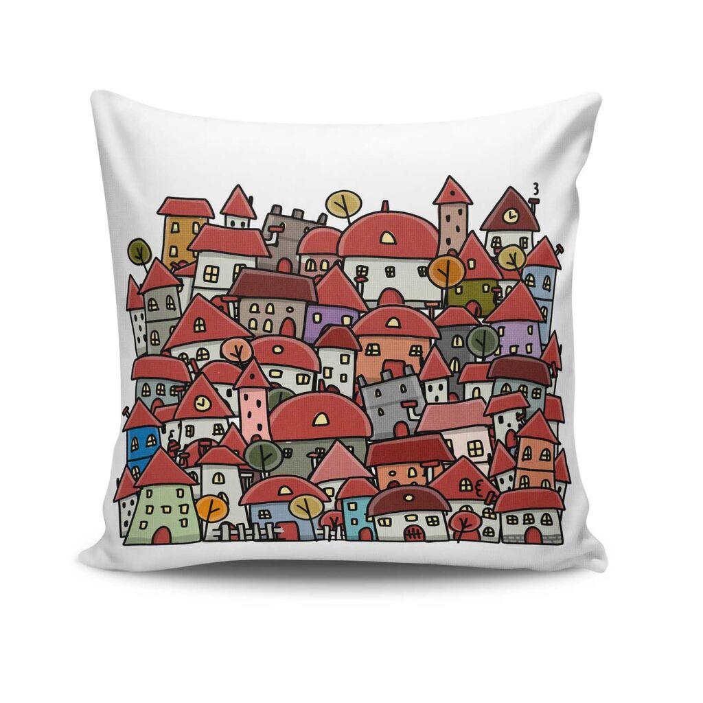 Перница Аберто Дизајн 43x43см во боја