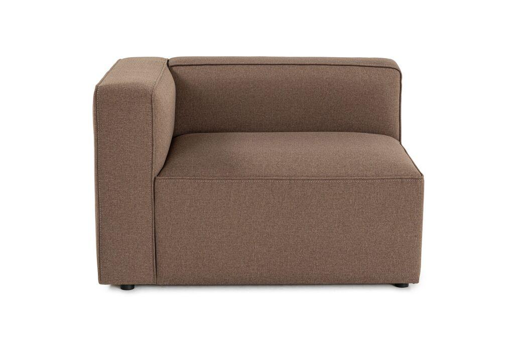 Фотелја Atelier del Sofa Mora XL 110x69x90cm кафеава