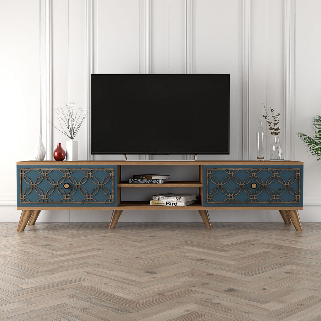 Комода за телевизор Hanah Home Class, бензинска