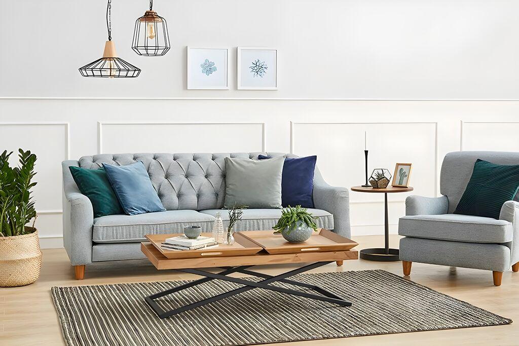 Масичка за дневна соба Hanah Home Towly, кафеава