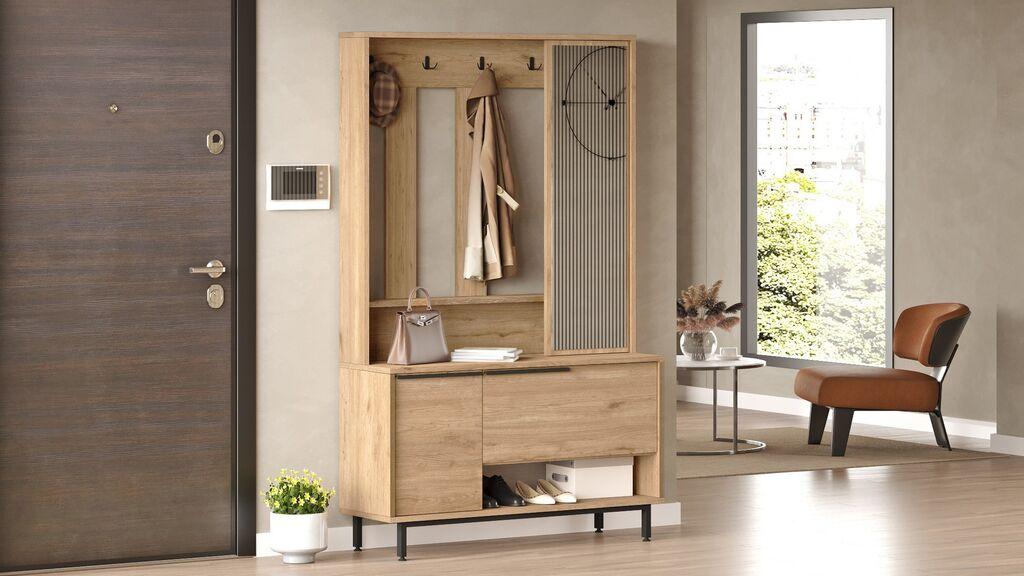 Ормар за чевли Hanah Home 2,2x178,2x35,5 см, орев