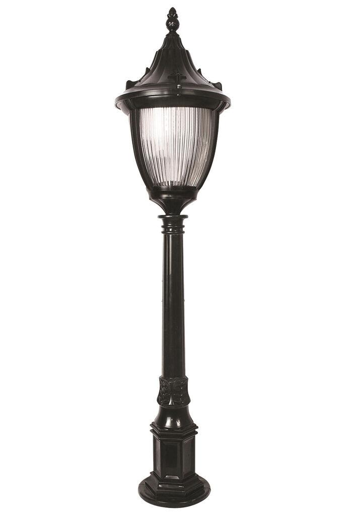 Надворешна светилка Opviq BSU-68186-BSY-M1-B, 105 см, Подна, IP65, E27, 60W, Црна