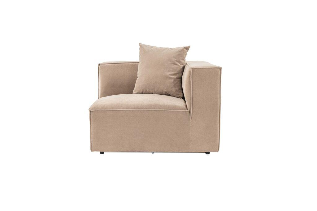 Фотелја Atelier del Sofa Sora 1R 96x70x104cm Cappuccino
