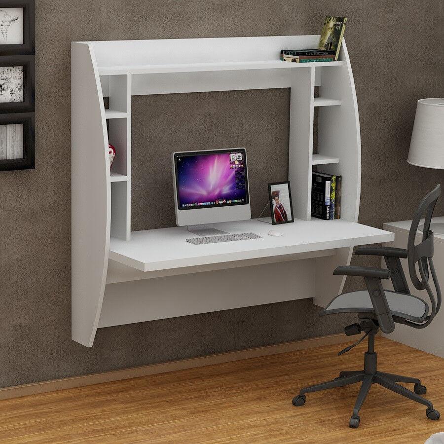 HANAH HOME Биро за будење, 120x123.6x55см, бело