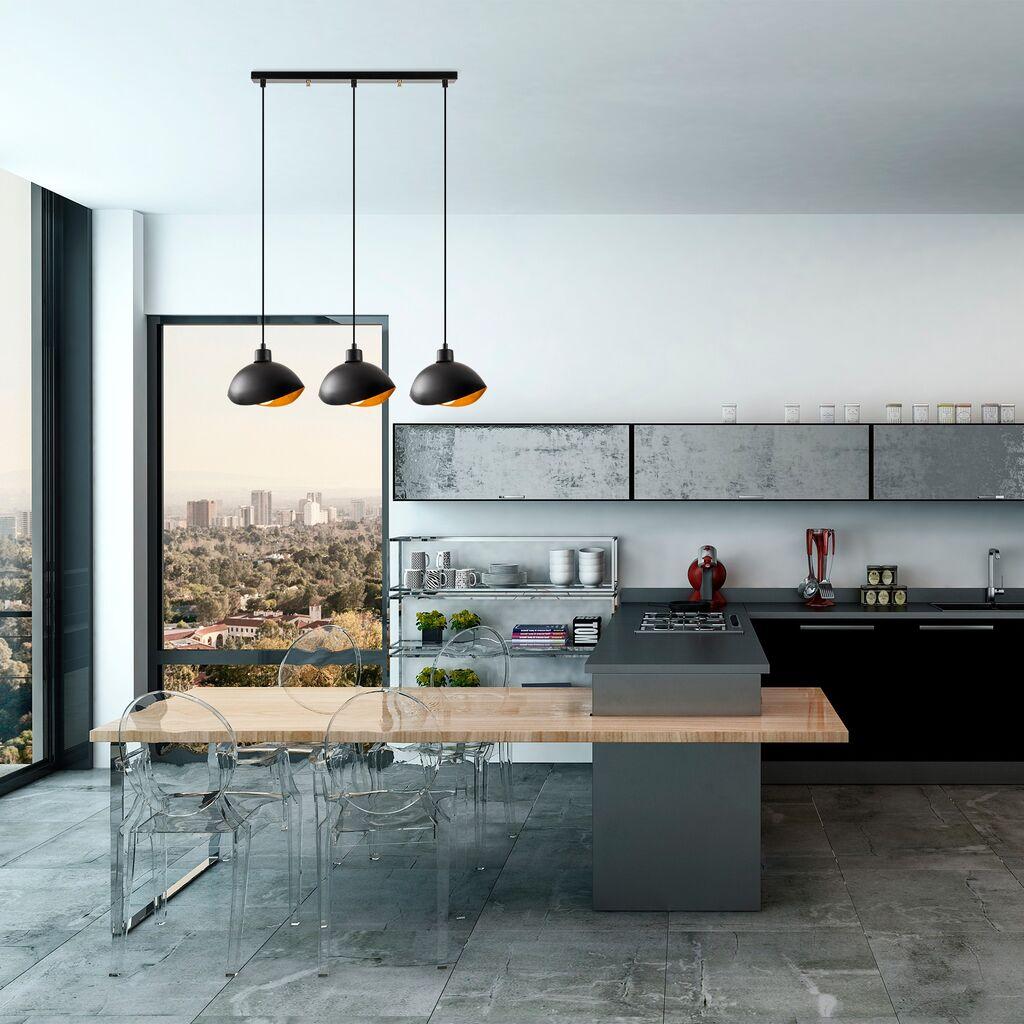 Opviq Chandelier Sivani 985, Black