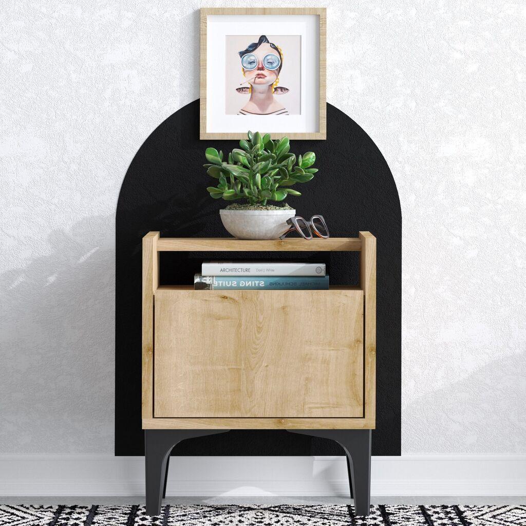 Ноќна масичка Hanah Home Zeze 40x50x35cm даб
