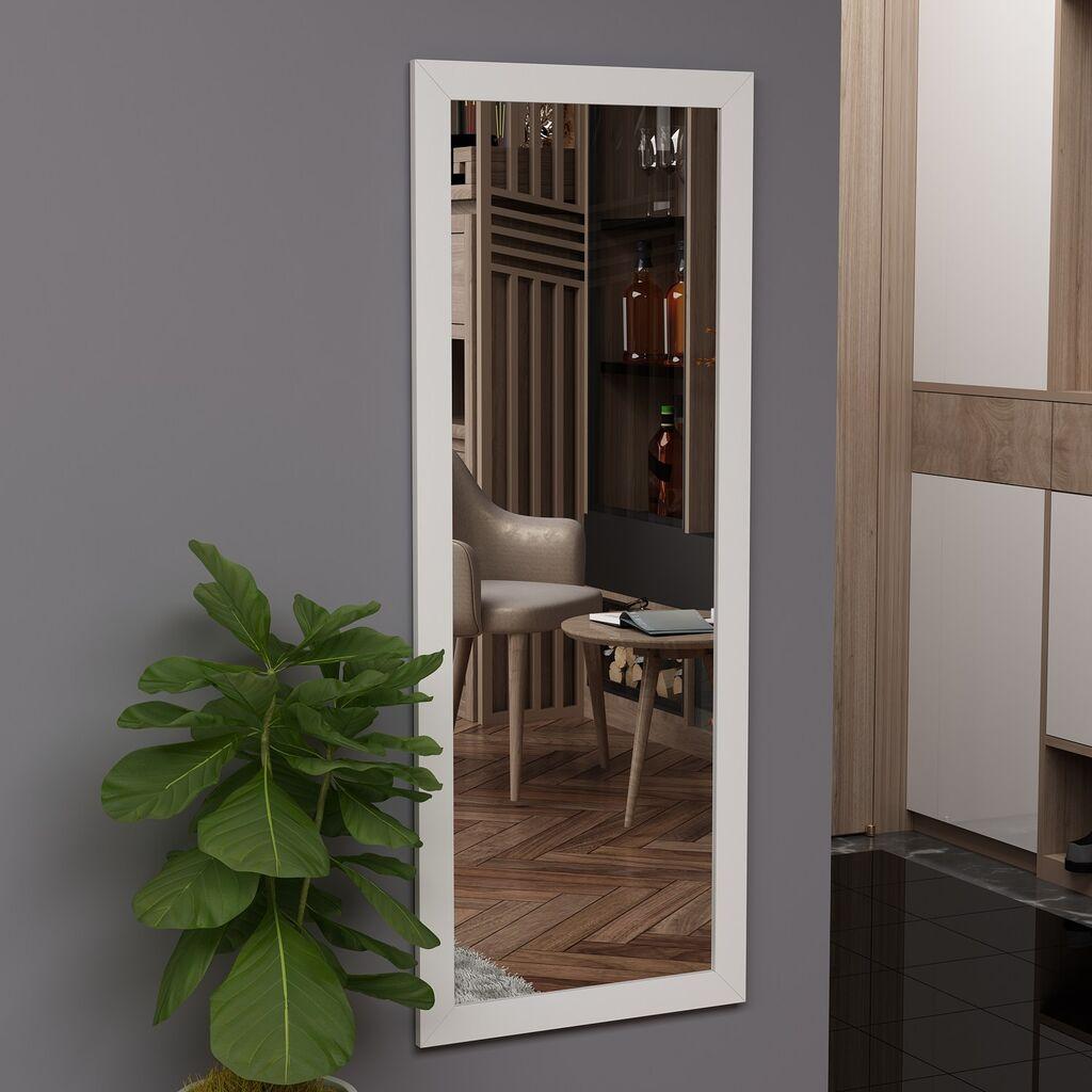 Огледало Hanah Home Ovea, 40x105 см, бело