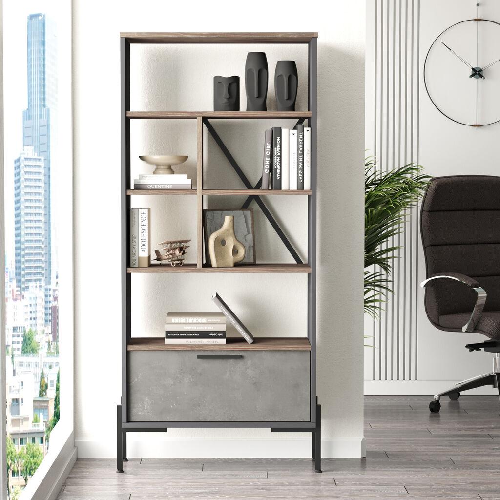 Полица Hanah Home 75,5x160,8x44,5 см во боја