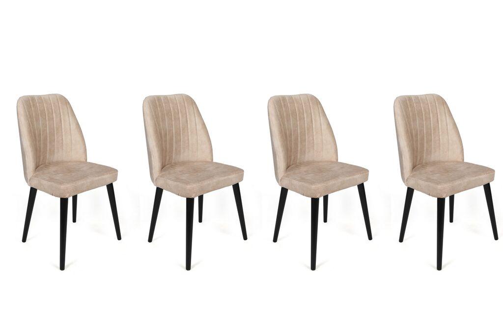 Столици Hanah Home Alfa 434 V4, беж