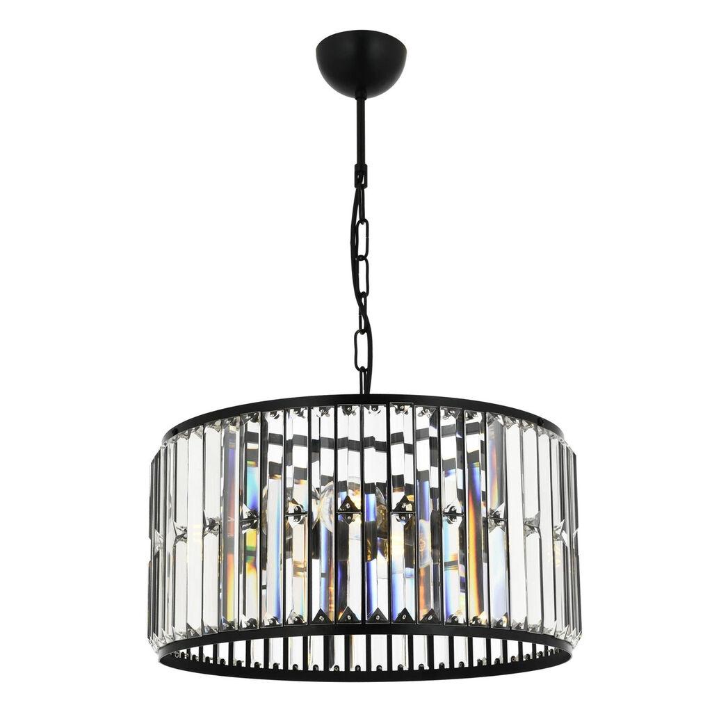 Opviq Luster Av 1667 3Bsy, метал, црна и сребрена