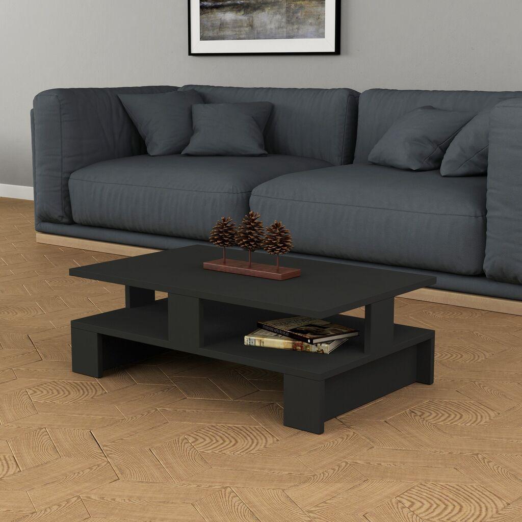 Маса Ханах Хоум Клуб Мансу 80x27.5x50 см Антрацит