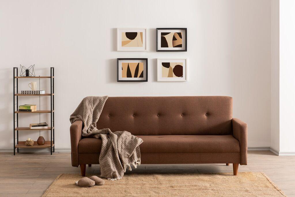 Atelier Del Sofa Софа На Развлекување Кафеава