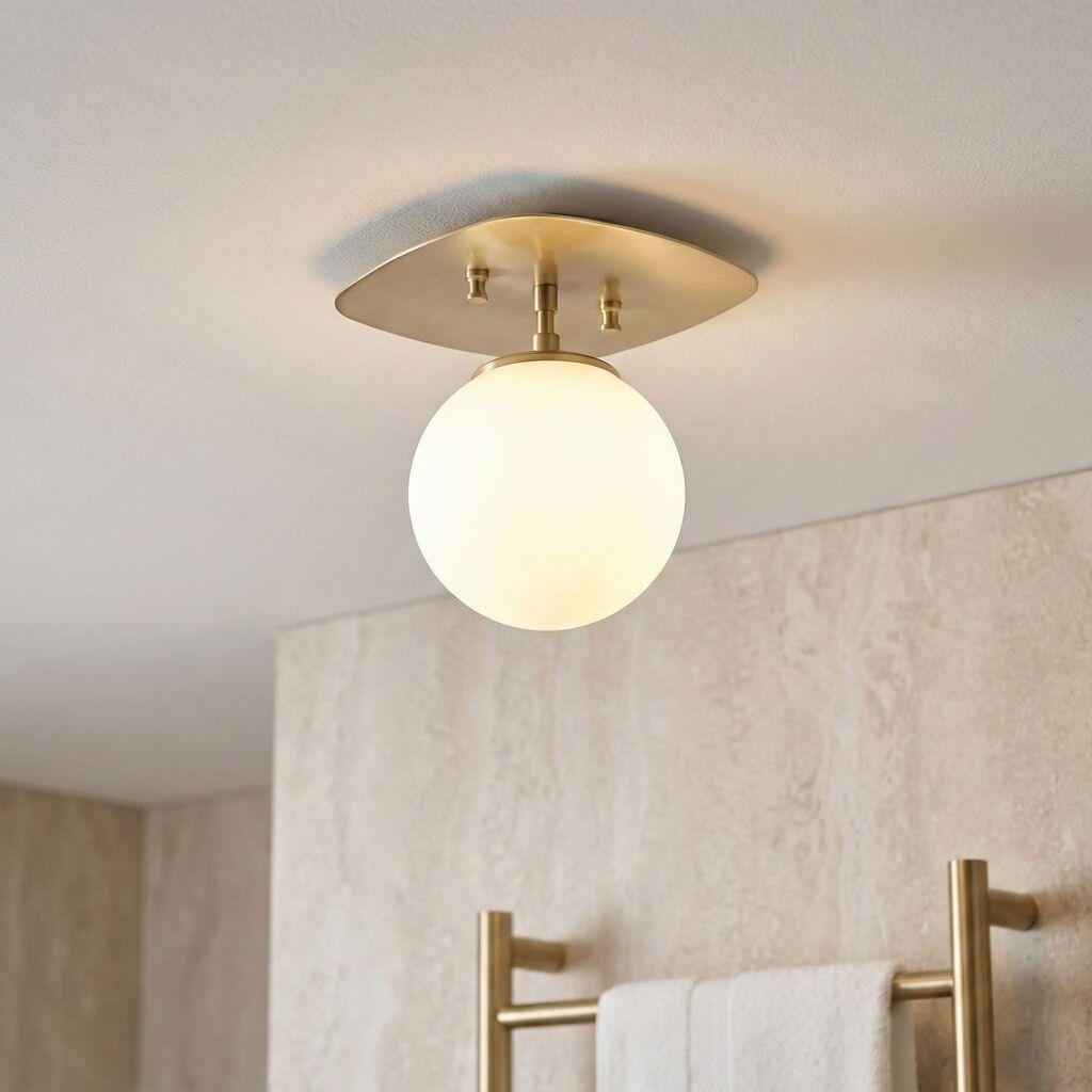 Opviq Well 11671 висечка светилка, E14, 40W, IP20, златна