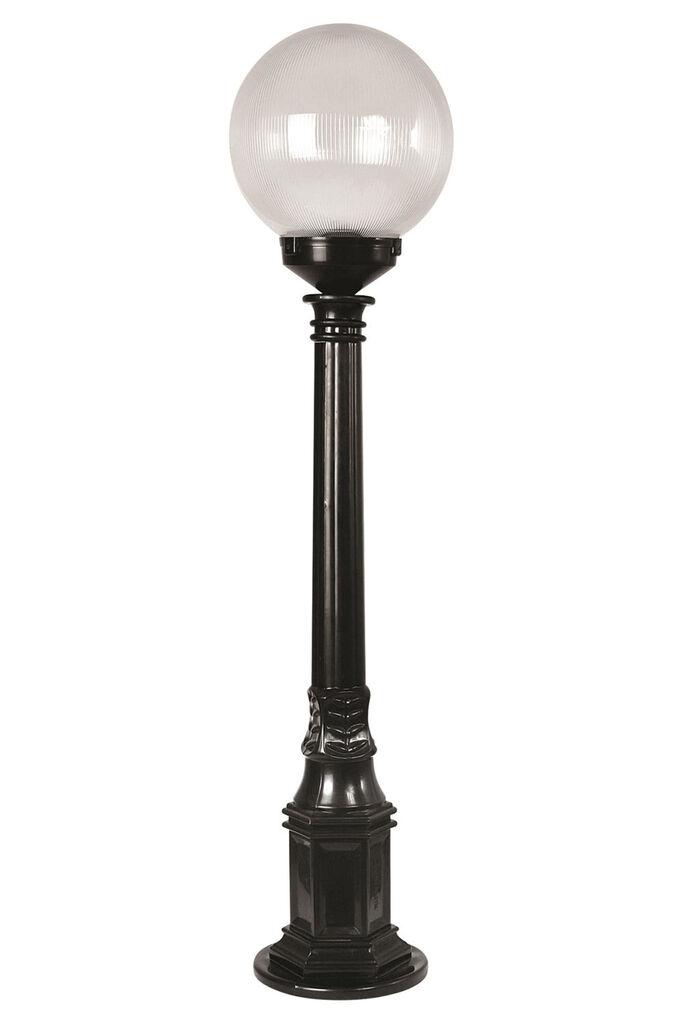 Надворешна светилка Opviq BSU-68160-BSY-M4-B, 90 см, Подна, IP65, E27, 60W, Црна