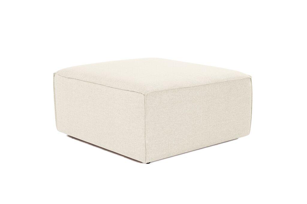 Столче за софа Atelier del 85x85x43 см, беж