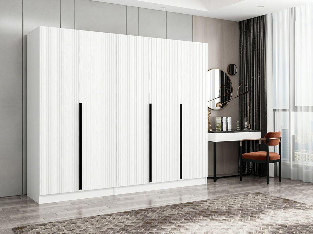 Гардеробер Hanah Home Kale Plus 225x210x52 см Бела
