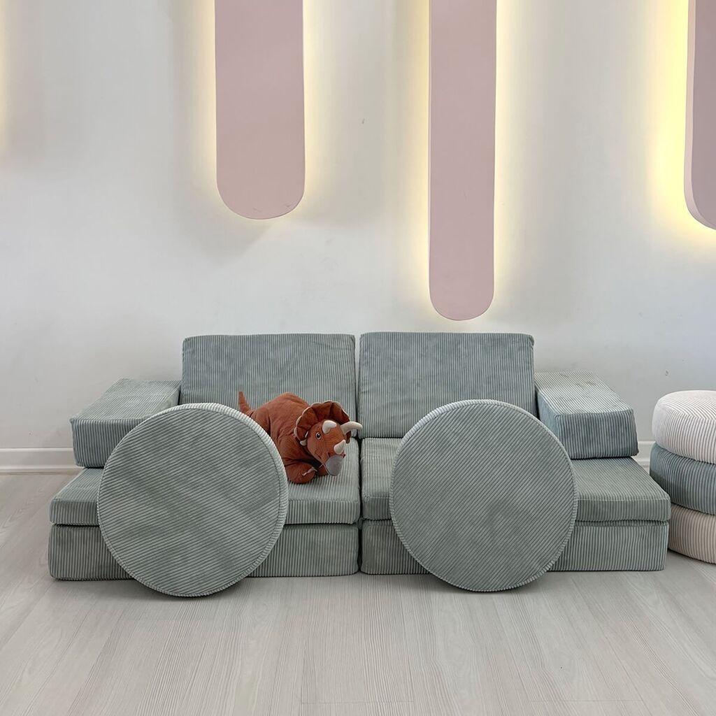Atelier Del Sofa Софа На Развлекување 140X46X70 Cm Сина