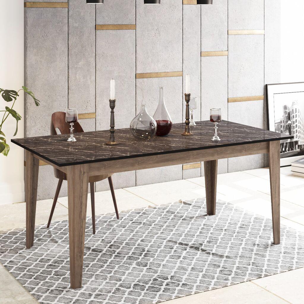 Трпезариска маса Hanah Home Lorenz 180x76.8x90cm орев