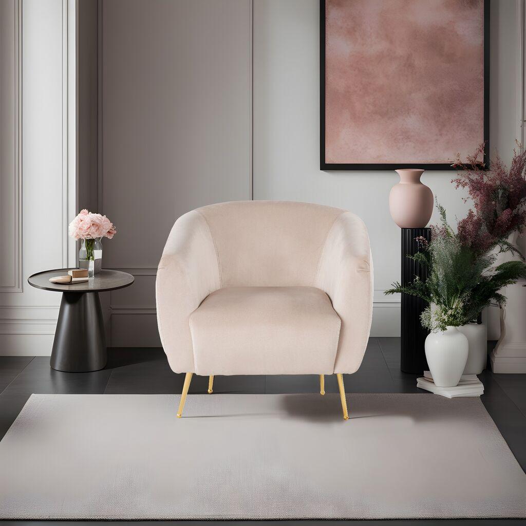 Фотелја Atelier del Sofa Eses Beige 82x82x70cm Беж