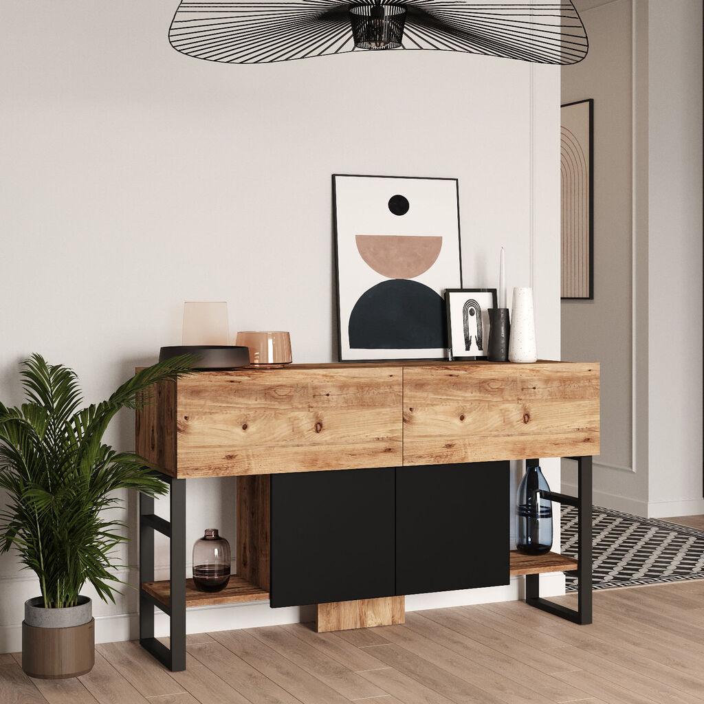 Комода Hanah Home 138,8x83,6x43,3 см, беж