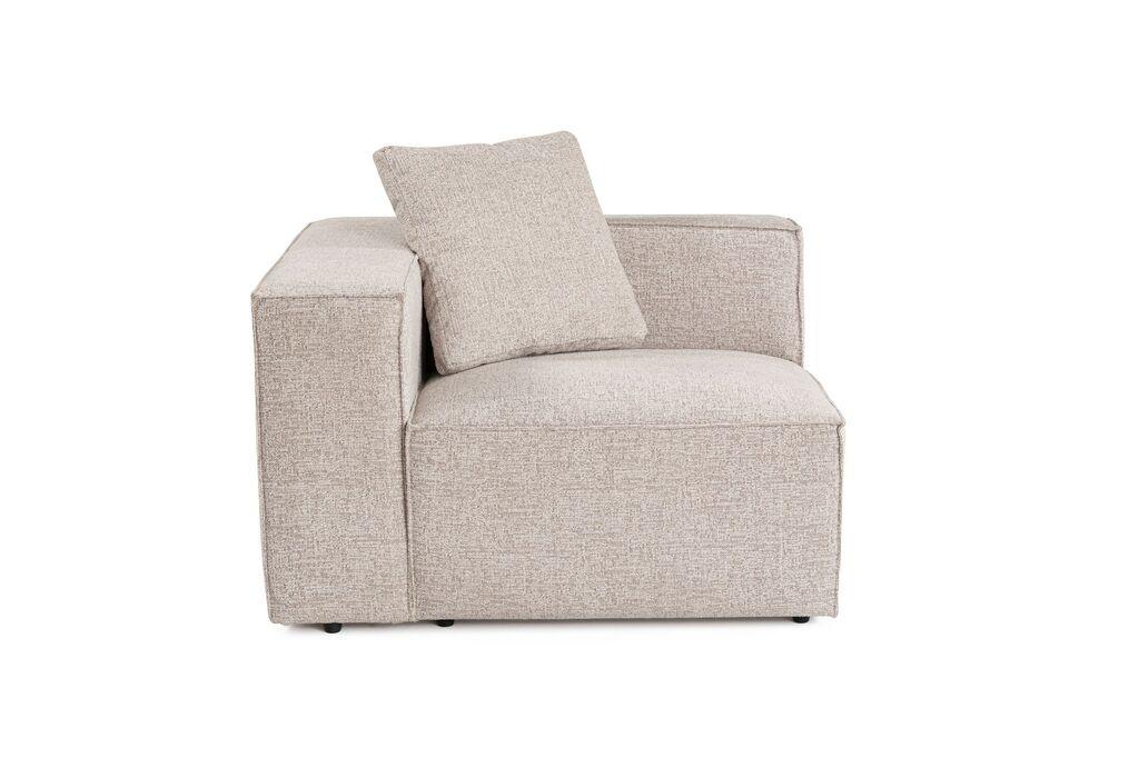 Фотелја Atelier del Sofa Lora L1 108x65x110cm Сива
