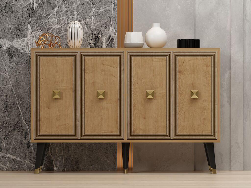 Комода Hanah Home Ansel 120x80x30cm даб
