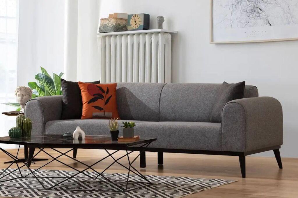 Atelier del Sofa Конвертибилна софа Capri Светло сива