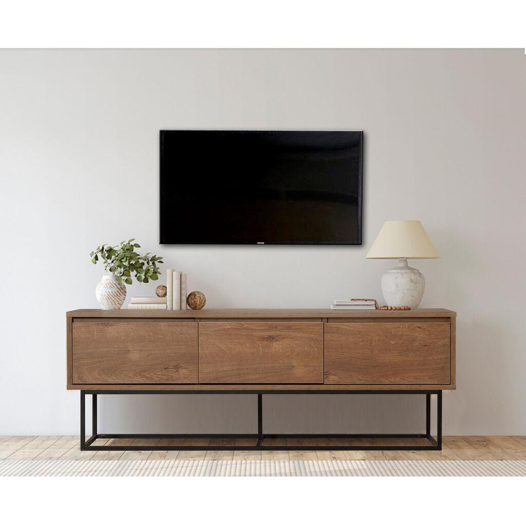 Полица за телевизор Hanah Home Milo 140, кафеава