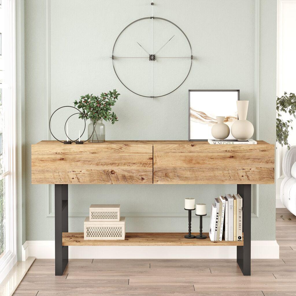 Hanah Home ML23 A Полица за чевли, кафеава