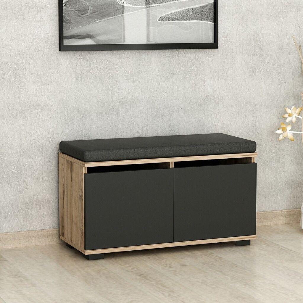 Hanah Home Чевланик Drago, црно/кафен