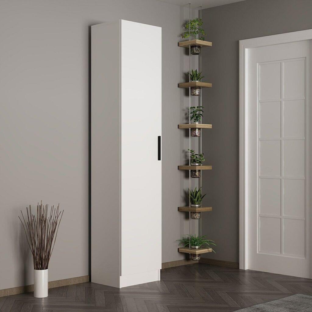 Полица за чевли Hanah Home 45x210x35 см бела