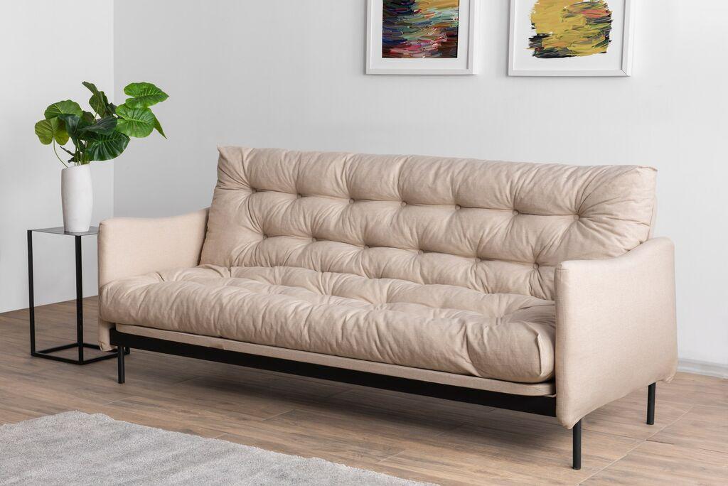 Atelier del Sofa Renge Расклоплива софа 200x92x82cm, Крем