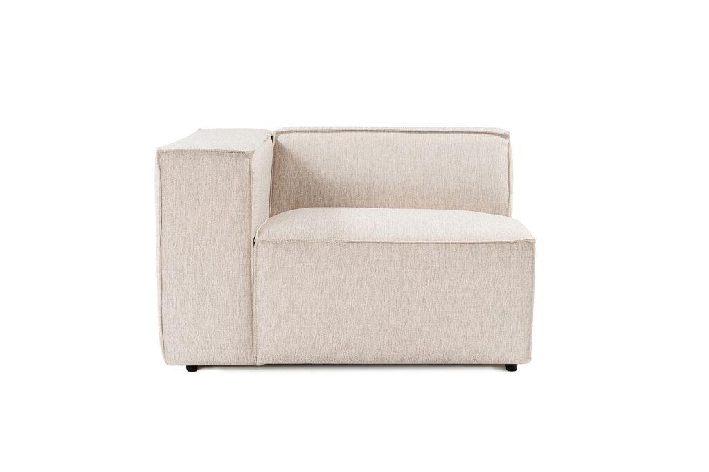 Фотелја Atelier del Sofa Lora L1 светло кафеава