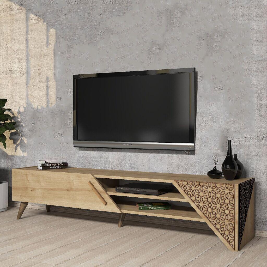 Комода за фиоки Hanah Home TV Beryl 2 Oak