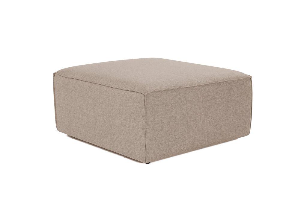 Столче за софа Atelier del 85x85x43 см, кафеаво