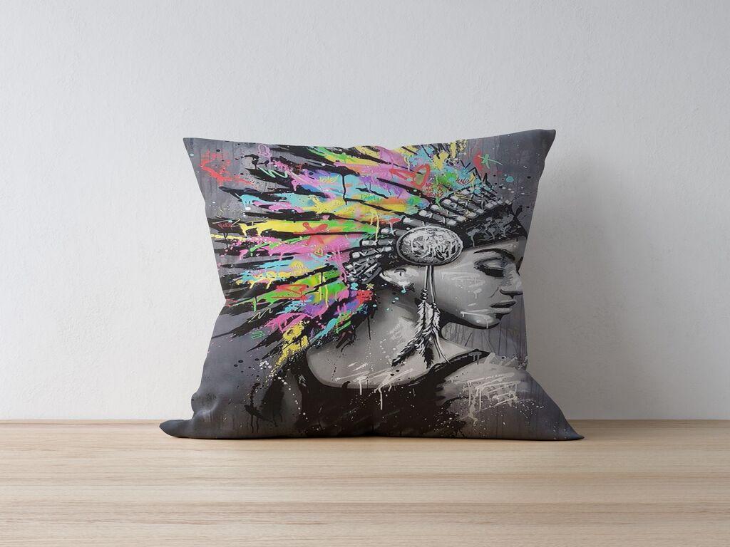 Навлака за перница Aberto Design 43x43cm во боја