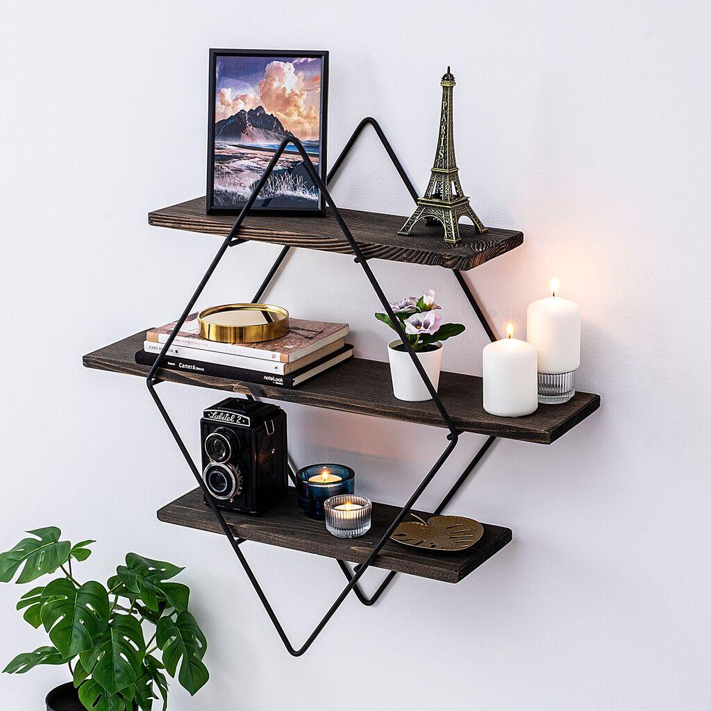Dzидна полица Hanah Home Erysimum, орев