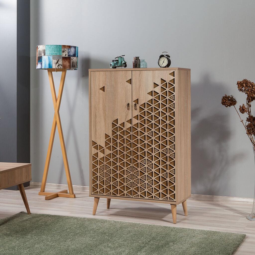 Hanah Home Multibox 124 Повеќенаменски кабинет