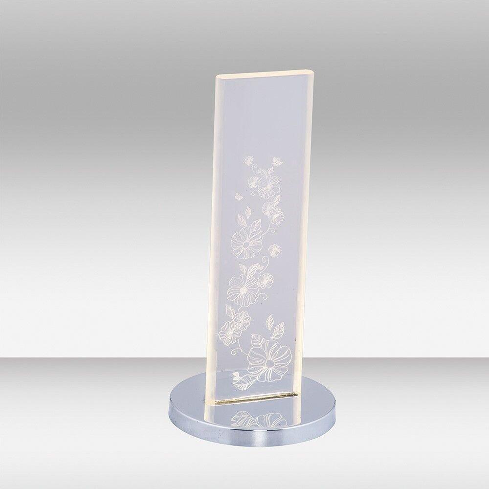 Столна ламба Opviq 3000K, 4W LED, сива