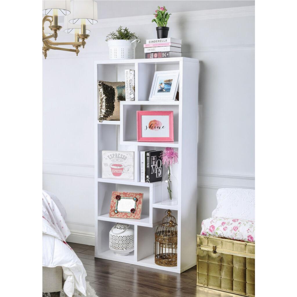 Полица Hanah Home 90x183.6x29.5cm бела