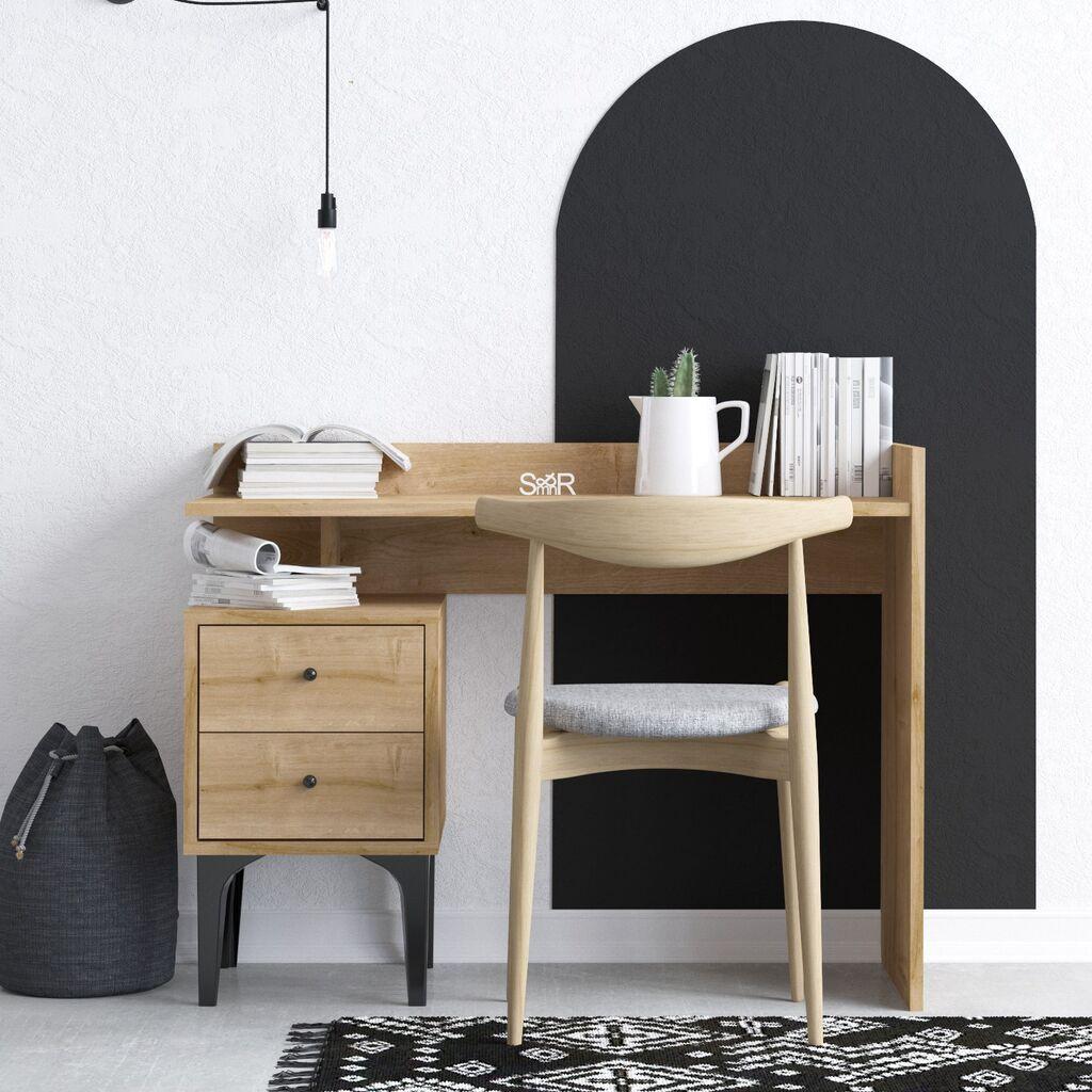 Hanah Home Puuk DEC0087 Биро 100x80x45см, беж