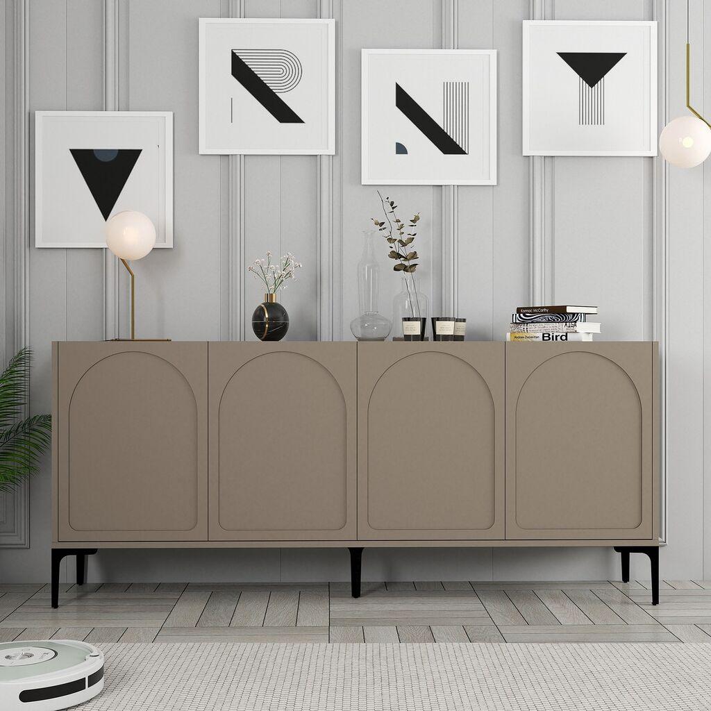 Hanah Home Commode Lyon 79 крем-црна