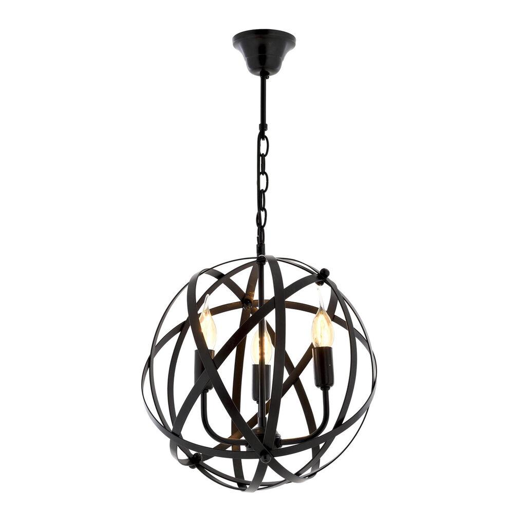 Opviq Luster AV 4183 3BSY, метал, црна