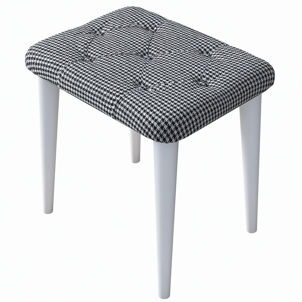 Столици Hanah Home 45x45x35cm, црно-бели