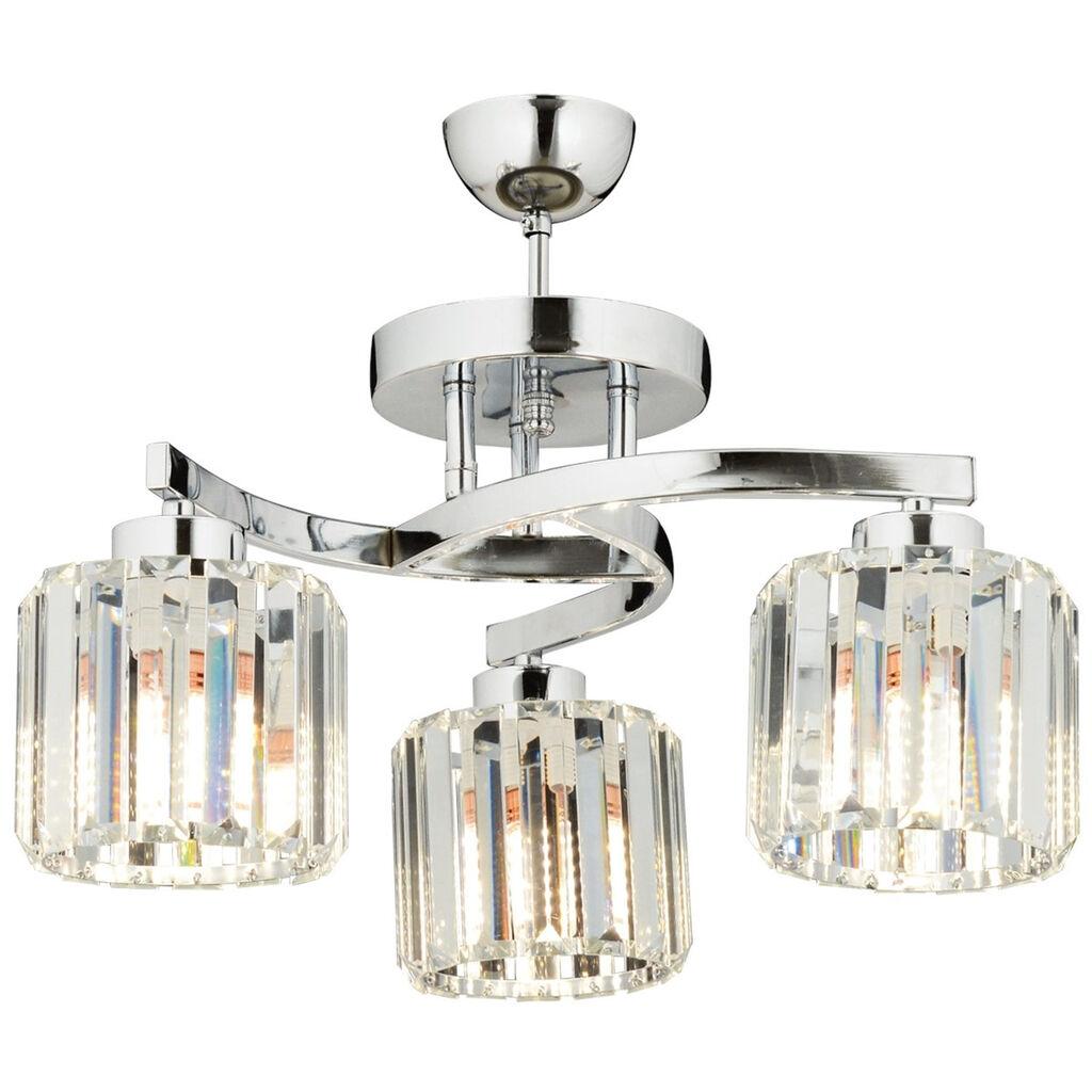 Opviq Luster AV 65229 3K, Метал, Сребрена боја