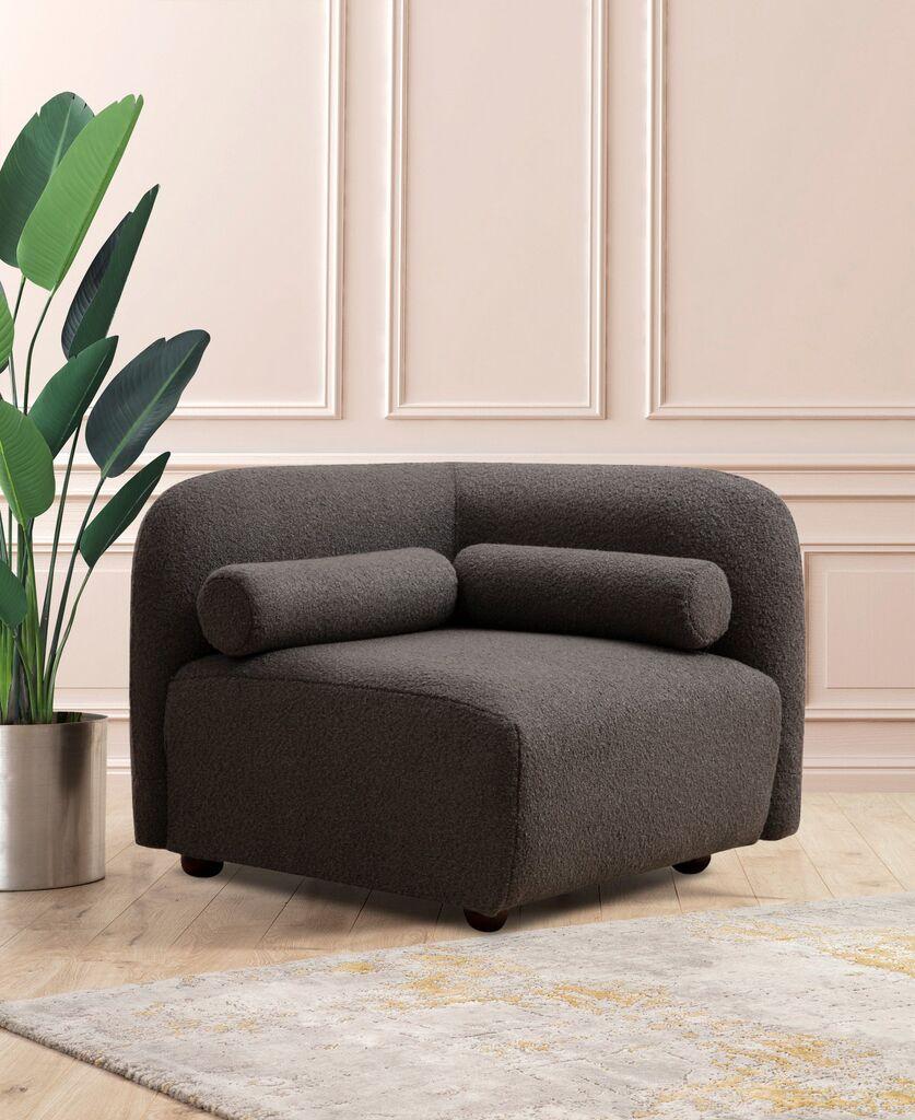 Фотелја Atelier del Sofa Victor 90x74x90cm темно сива