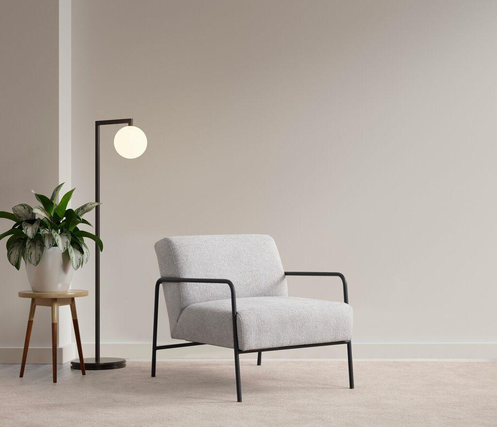 Фотелја Atelier del Sofa Eti 90x75x70cm сива