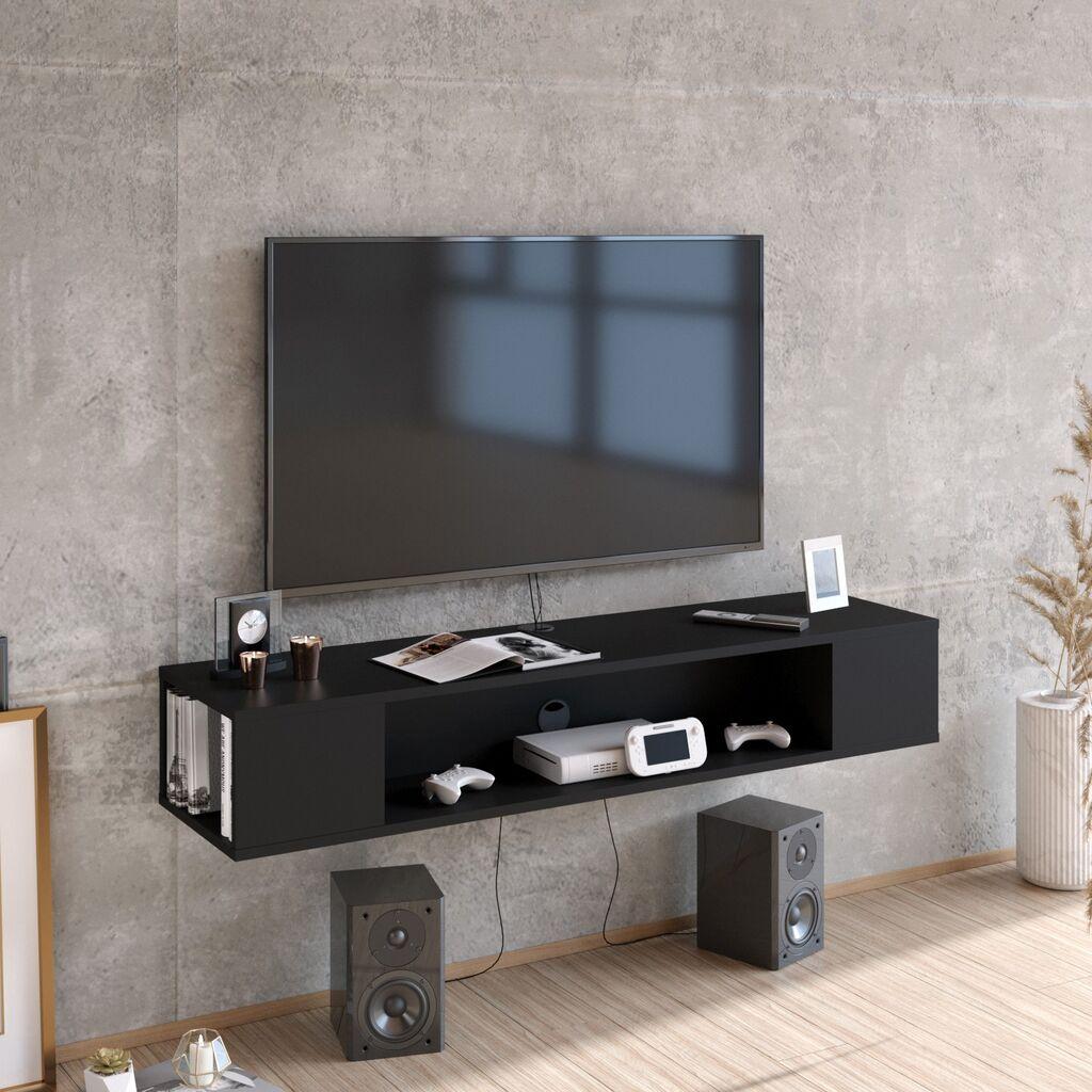 Hanah Home Fifth TV полица, црна