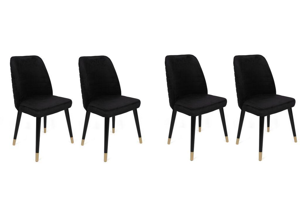 Столици Hanah Home Hugo 366 V4, црни